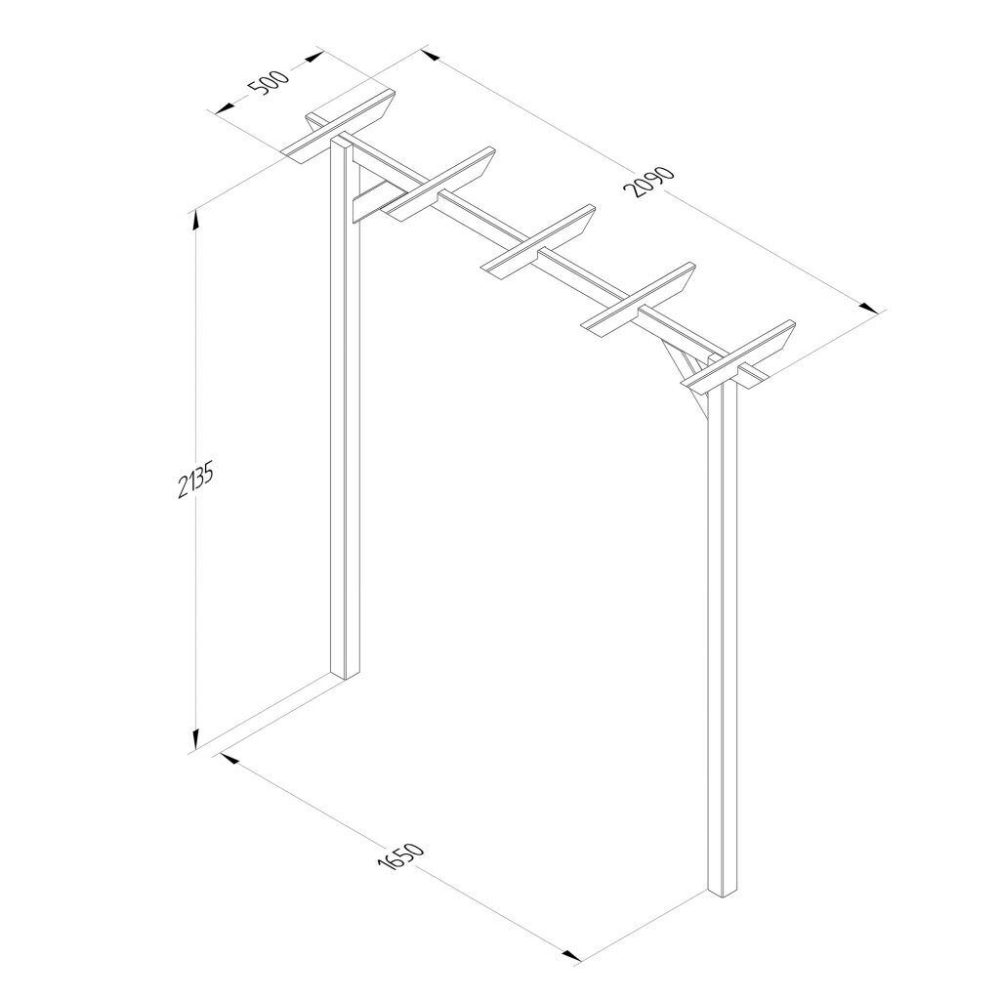 Hanbury Flat Top Arch - Image 3