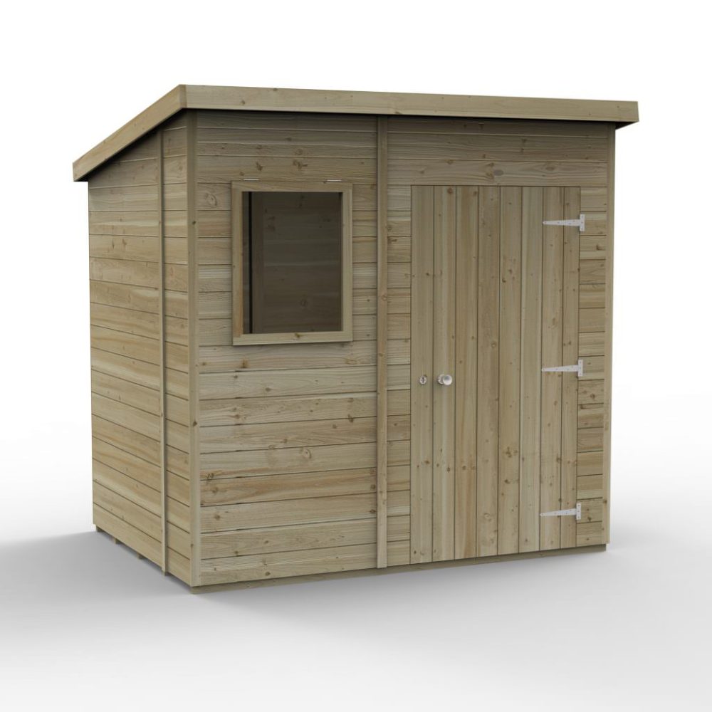 Timberdale 7x5 Pent Garden Shed - Image 2
