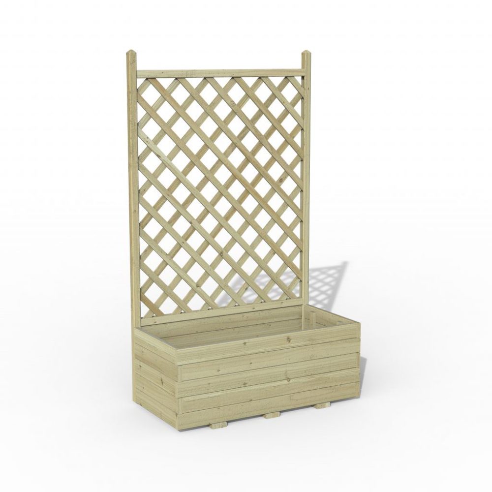 Trellis Garden Planter Lattice Flower Pot - Image 2
