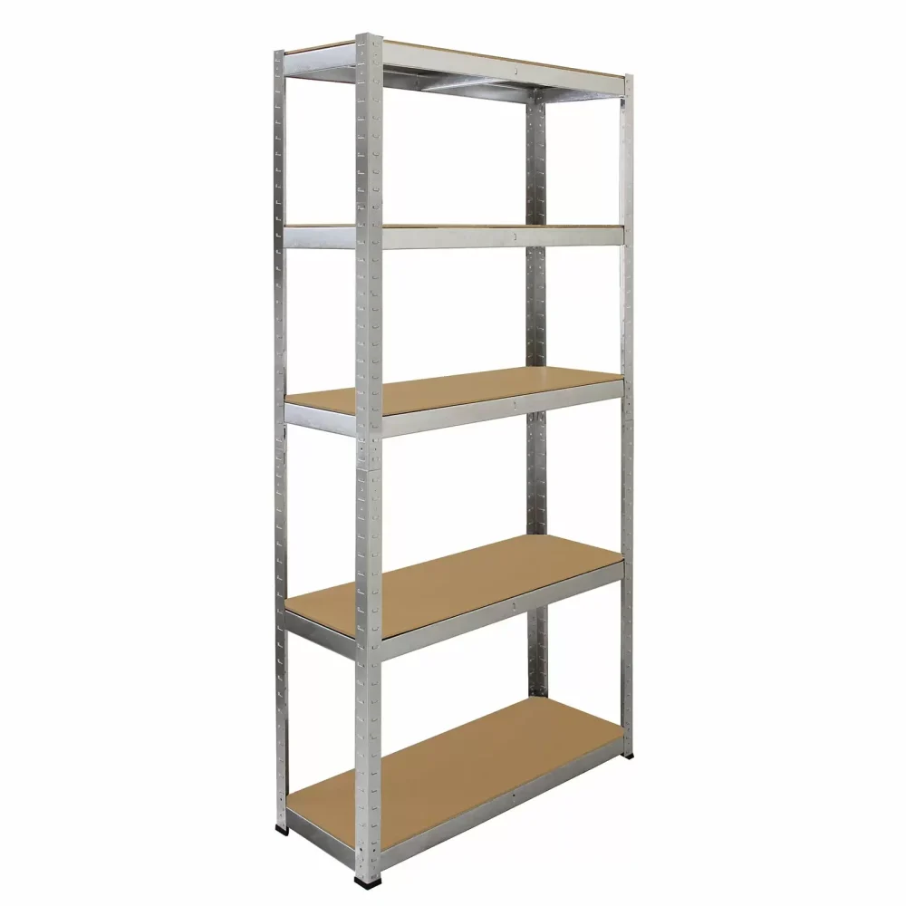 4 x Galwix Galvanised Steel Shelves, 90cm Wide - Image 10