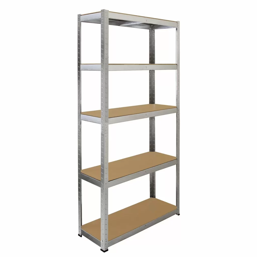 4 x Galwix Galvanised Steel Shelves, 90cm Wide - Image 10