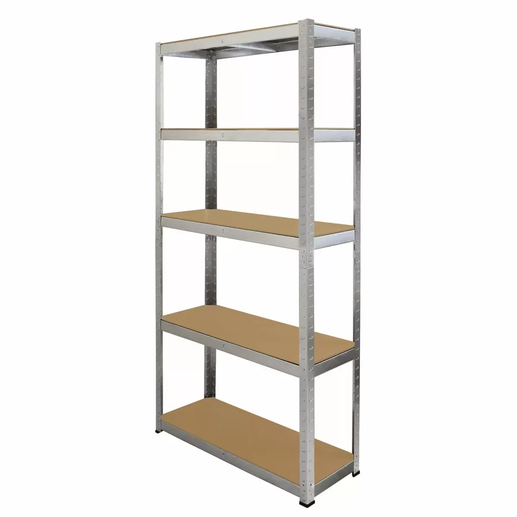 4 x Galwix Galvanised Steel Shelves, 90cm Wide - Image 8