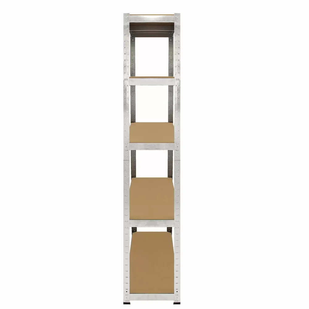 4 x Galwix Galvanised Steel Shelves, 90cm Wide - Image 7