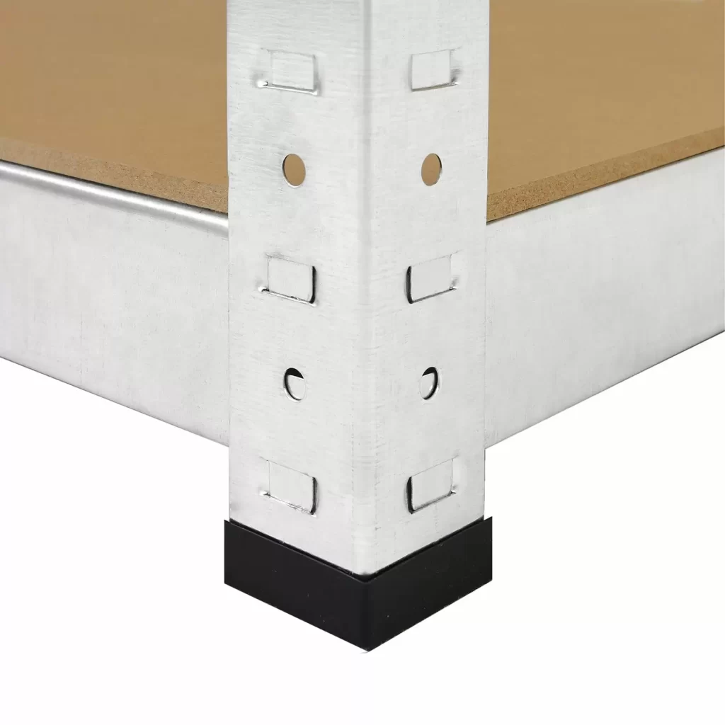 4 x Galwix Galvanised Steel Shelves, 90cm Wide - Image 11