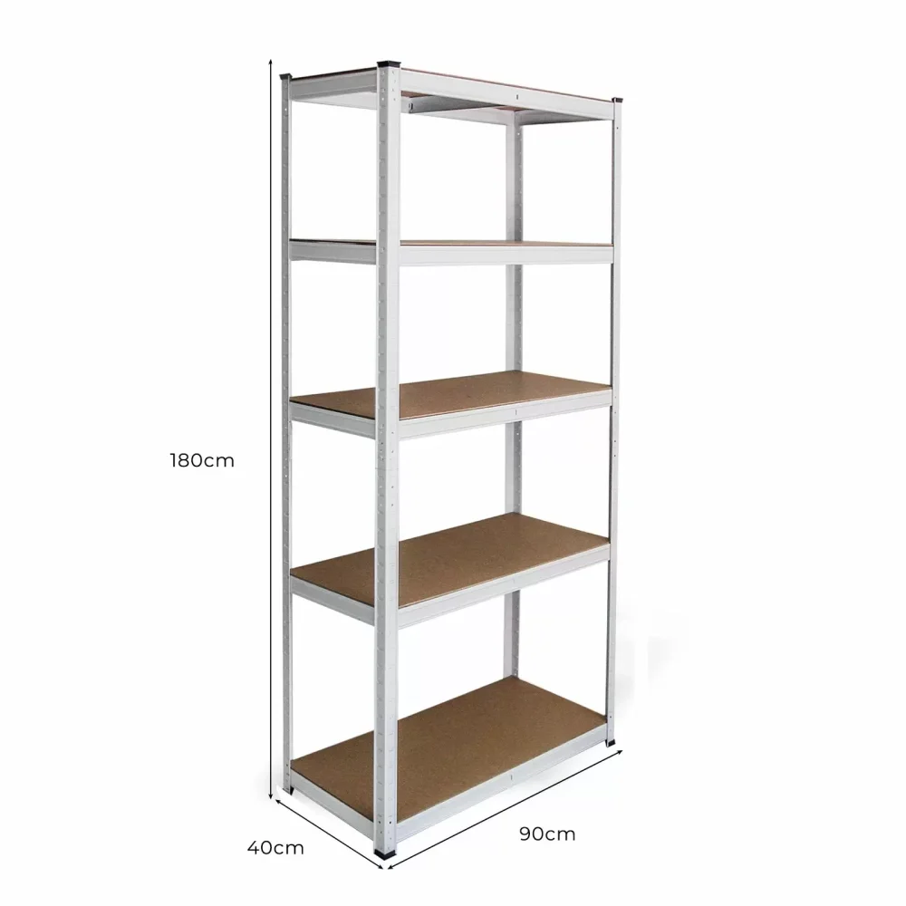 White Racking Units 90 x 40 x 180 - Image 2