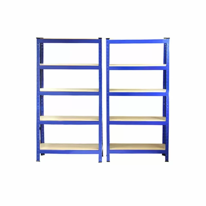 2x T-Rax Heavy Duty Shelving Units, Blue, 75cm W, 30cm D