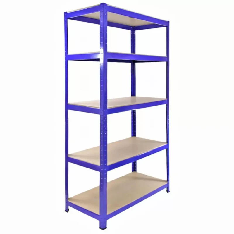 T-Rax Metal Storage Shelves, Blue, 90cm W, 45cm D