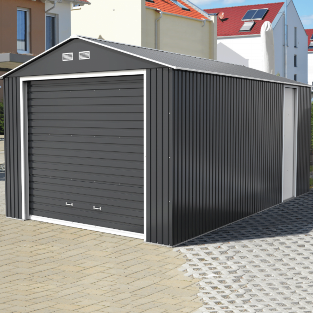 Sapphire Olympian Garage Anthracite 12x26ft - Image 7