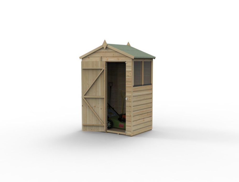 Forest Beckwood 5 x 3 Apex Shed - 2 Windows - Image 2