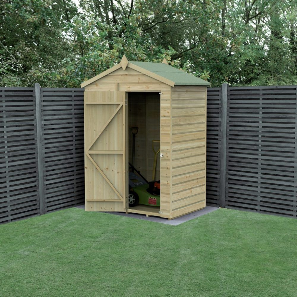 Forest Beckwood 5 x 3 Apex Shed - No Windows