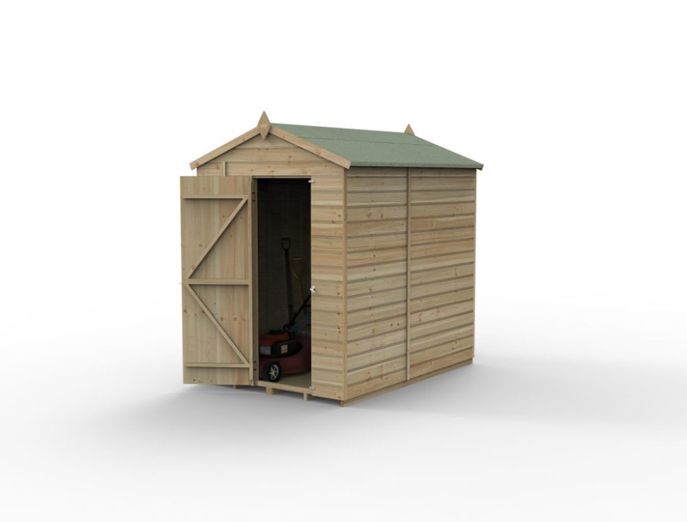 Forest Beckwood 5 x 7 Apex Shed - No windows - Image 2