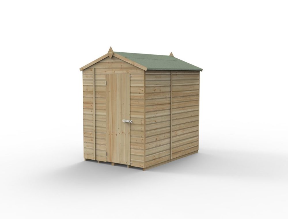 Forest Beckwood 5 x 7 Apex Shed - No windows - Image 3