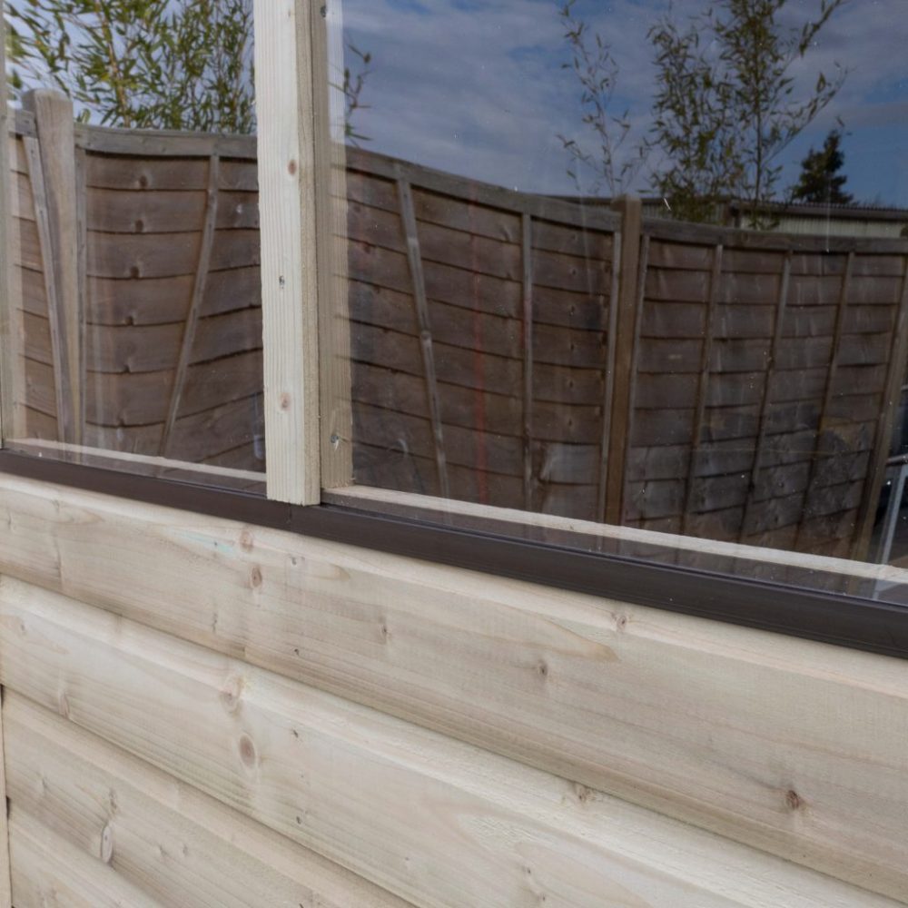Forest Beckwood 10 x 10 Apex Shed - 4 Windows - Double Door - Image 18