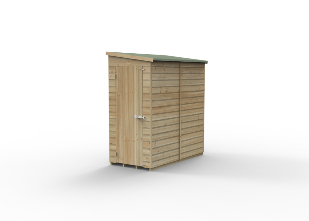 Forest Beckwood 6 x 3 Pent Shed - No Windows - Image 3