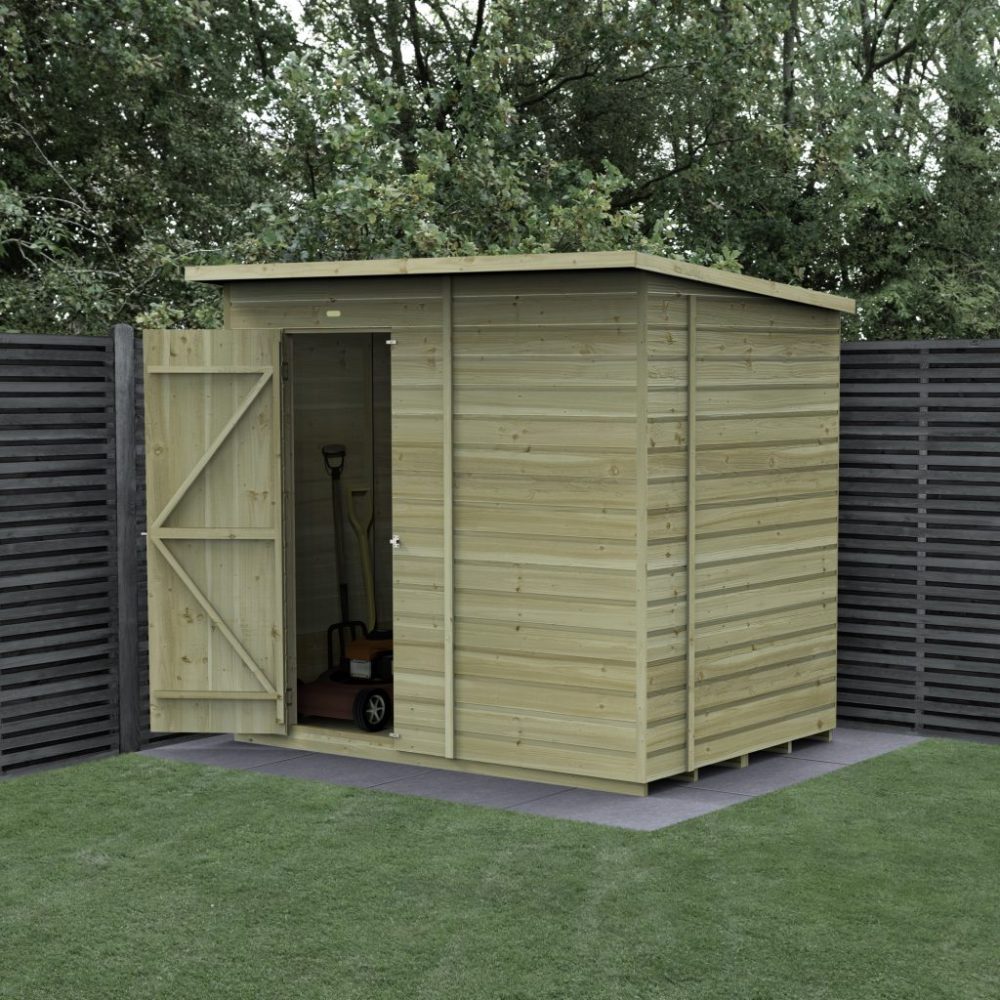 Forest Beckwood 7x 5 Pent Shed - No Windows