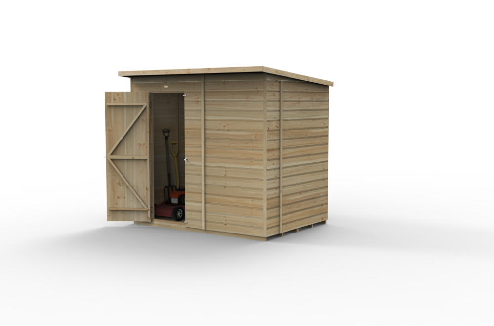 Forest Beckwood 7x 5 Pent Shed - No Windows - Image 2