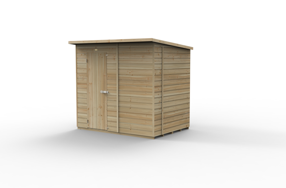 Forest Beckwood 7x 5 Pent Shed - No Windows - Image 3