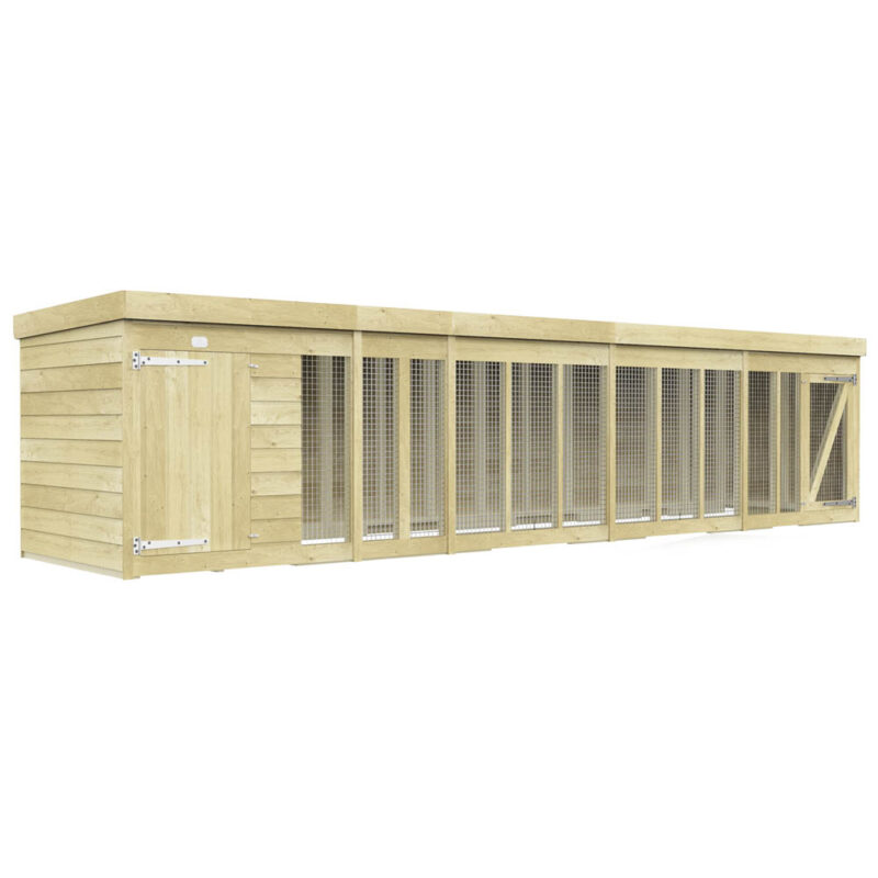 18ft x 4ft Dog Kennel and Run