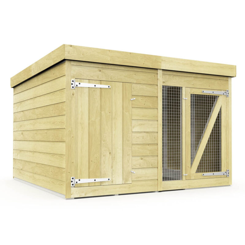 6ft x 6ft Dog Kennel and Run