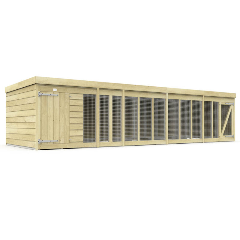 18ft x 6ft Dog Kennel and Run