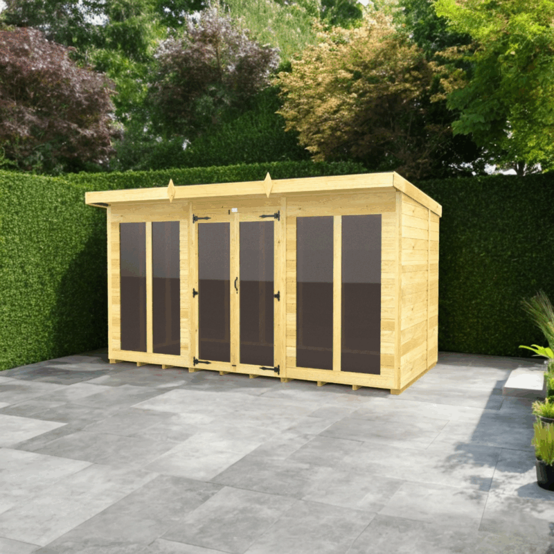12ft x 5ft Summer House - Choice of Roof & Windows