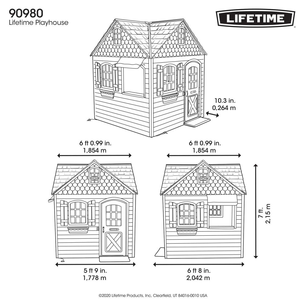 Lifetime Imagination Playhouse - 90980 - Image 3