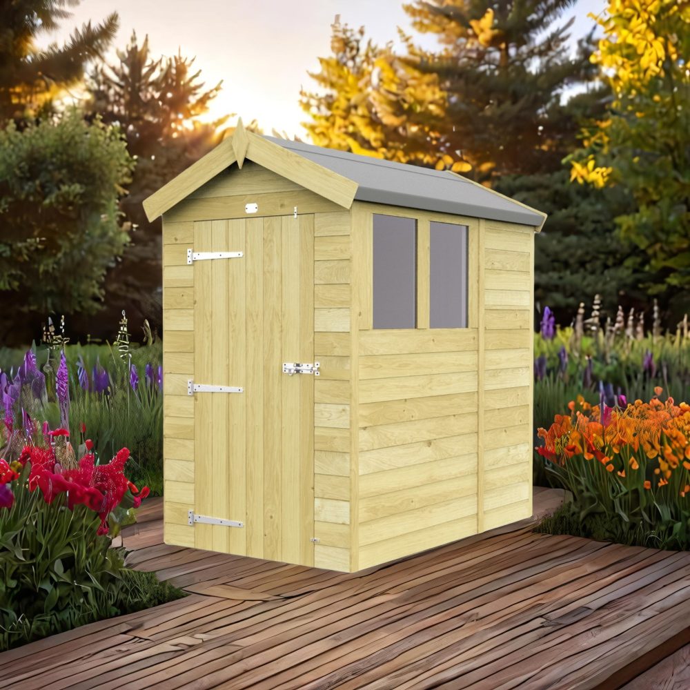 4ft x 6ft Apex Shed