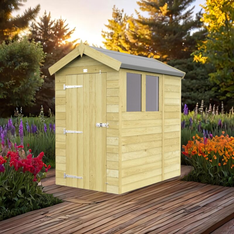 4ft x 6ft Apex Shed