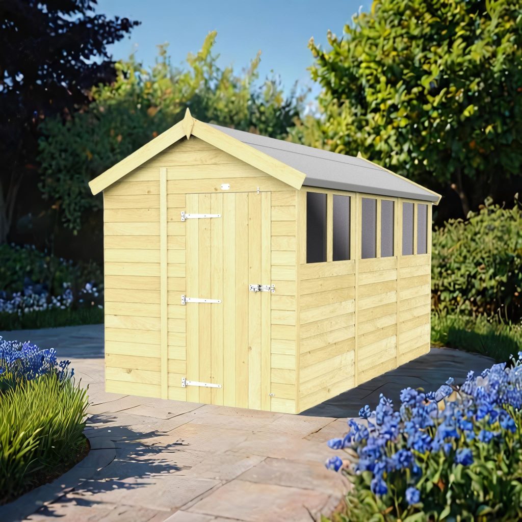 7ft x 12ft Apex Shed