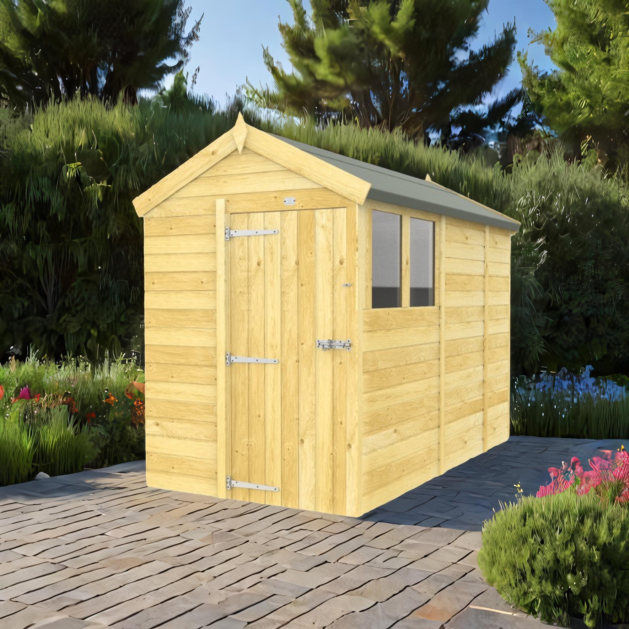 5ft x 9ft Apex Shed