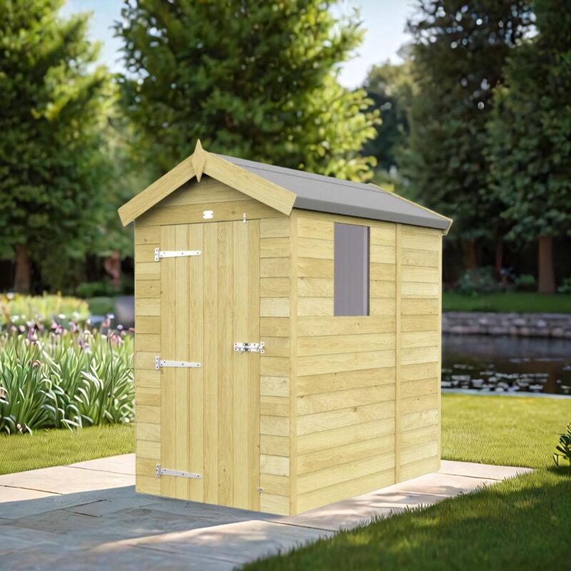 4ft x 5ft Apex Shed