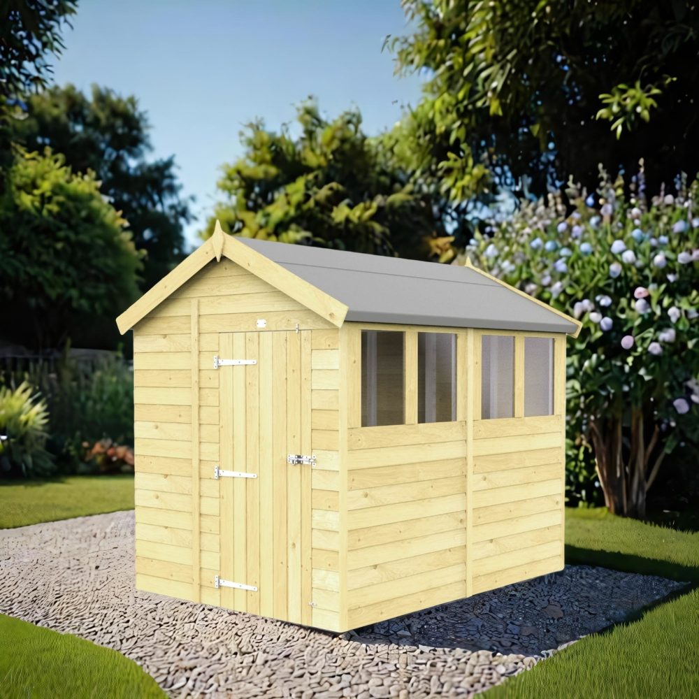 6ft x 8ft Apex Shed (multiple options available)