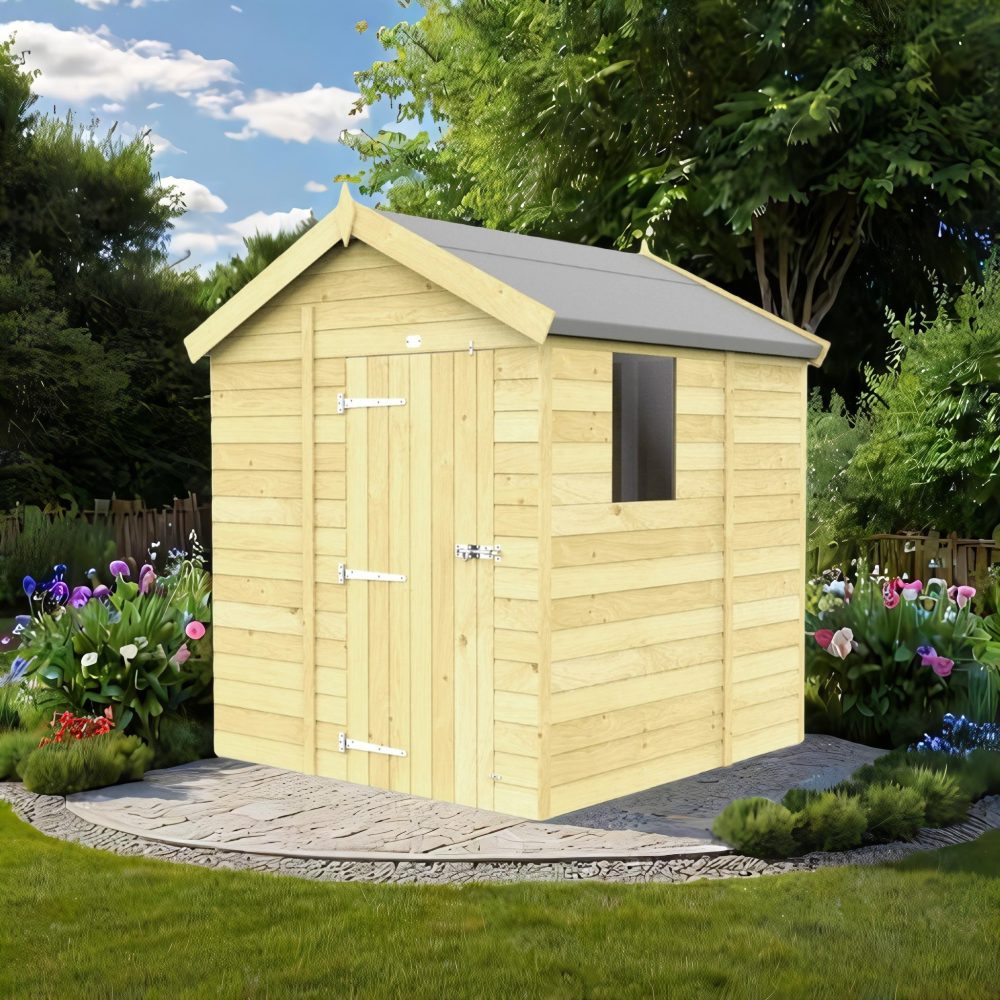 7ft x 5ft Apex Shed
