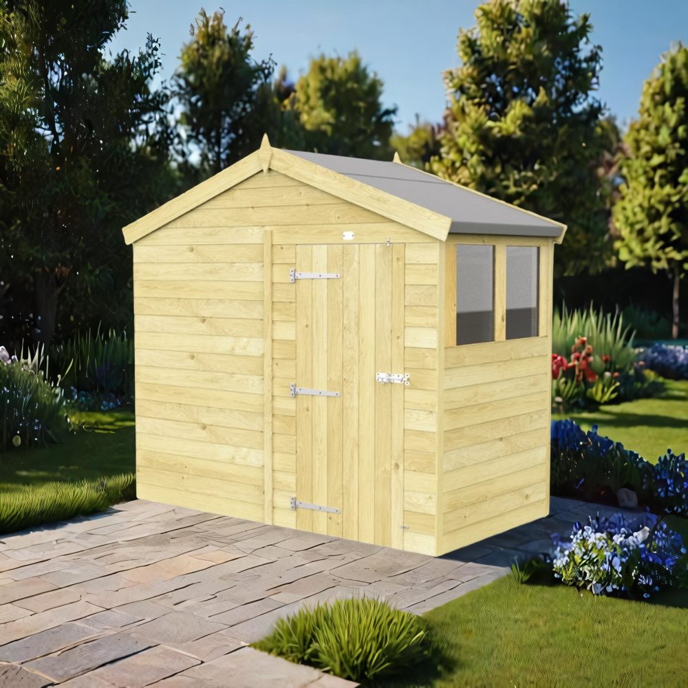 8ft x 4ft Apex Shed