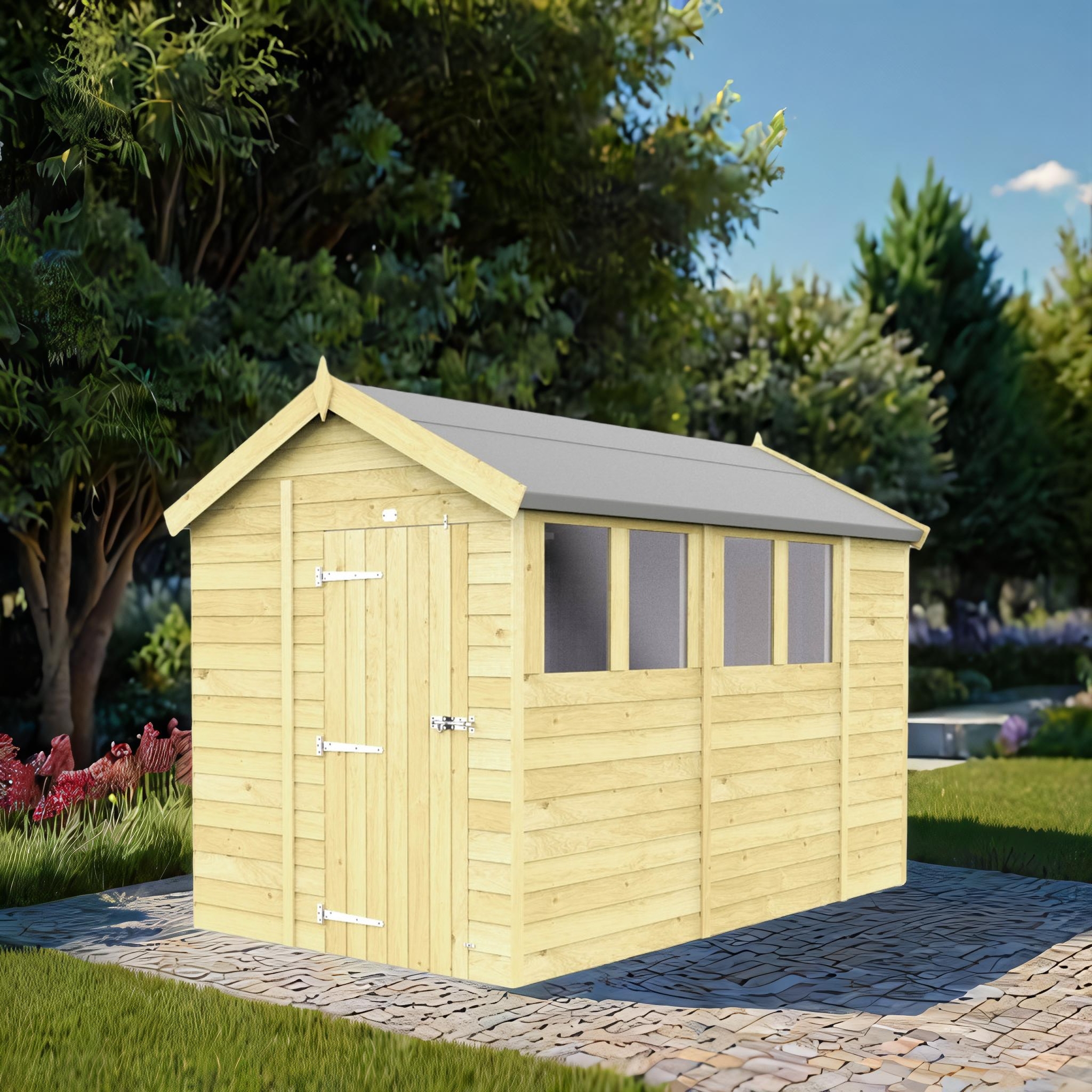7ft x 11ft Apex Shed