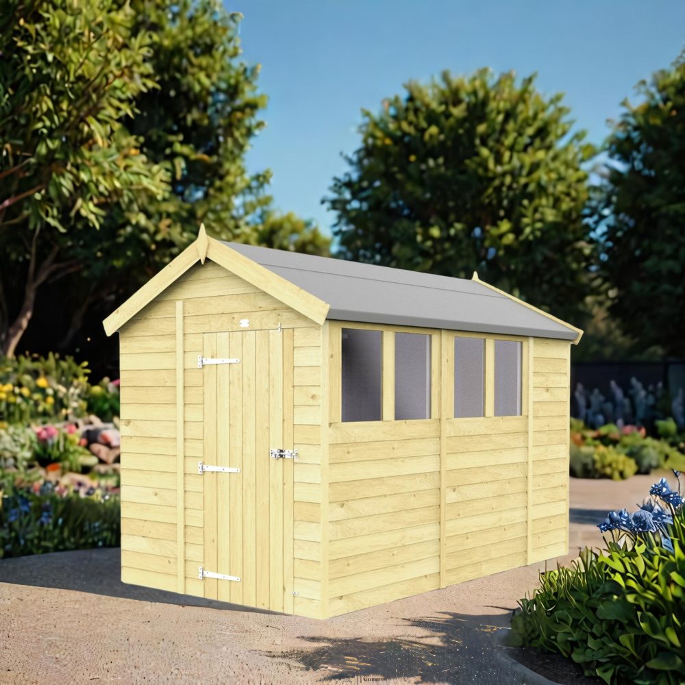 6ft x 10ft Apex Shed (multiple options available)