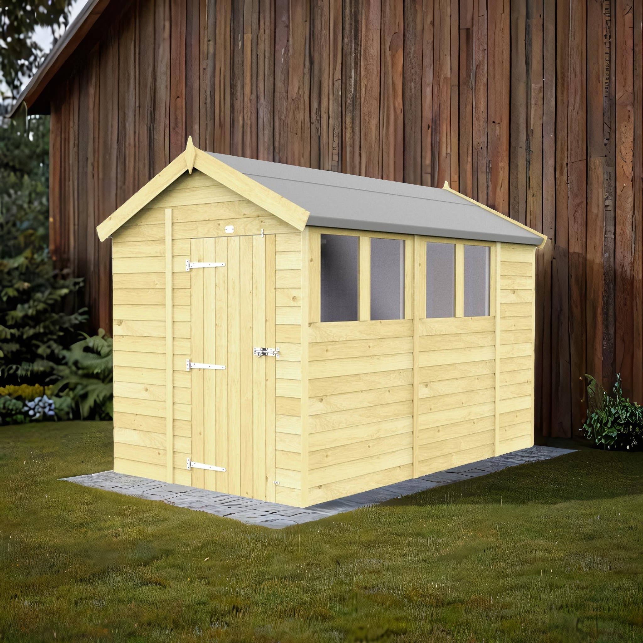 6ft x 11ft Apex Shed