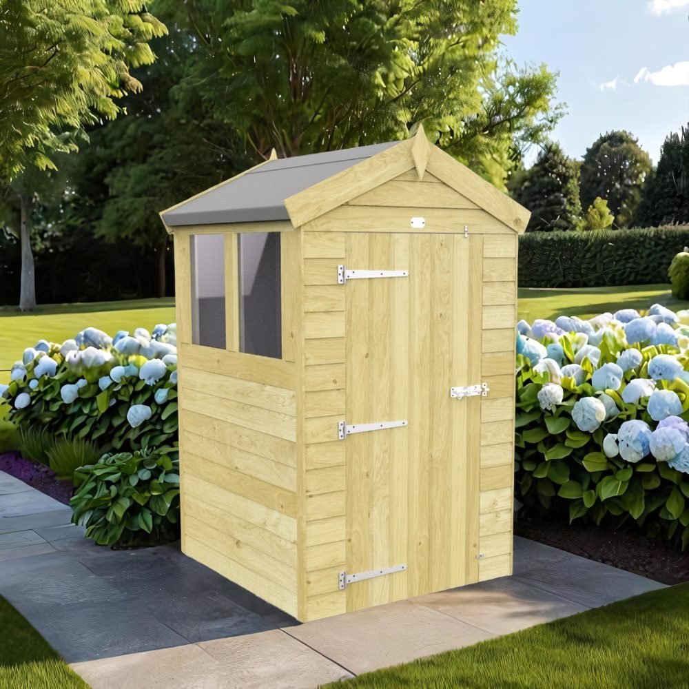 4ft x 4ft Apex Shed (multiple options available)