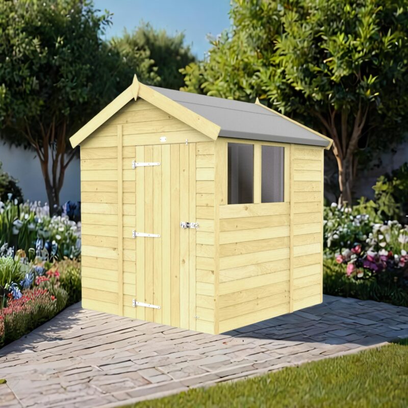 6ft x 7ft Apex Shed
