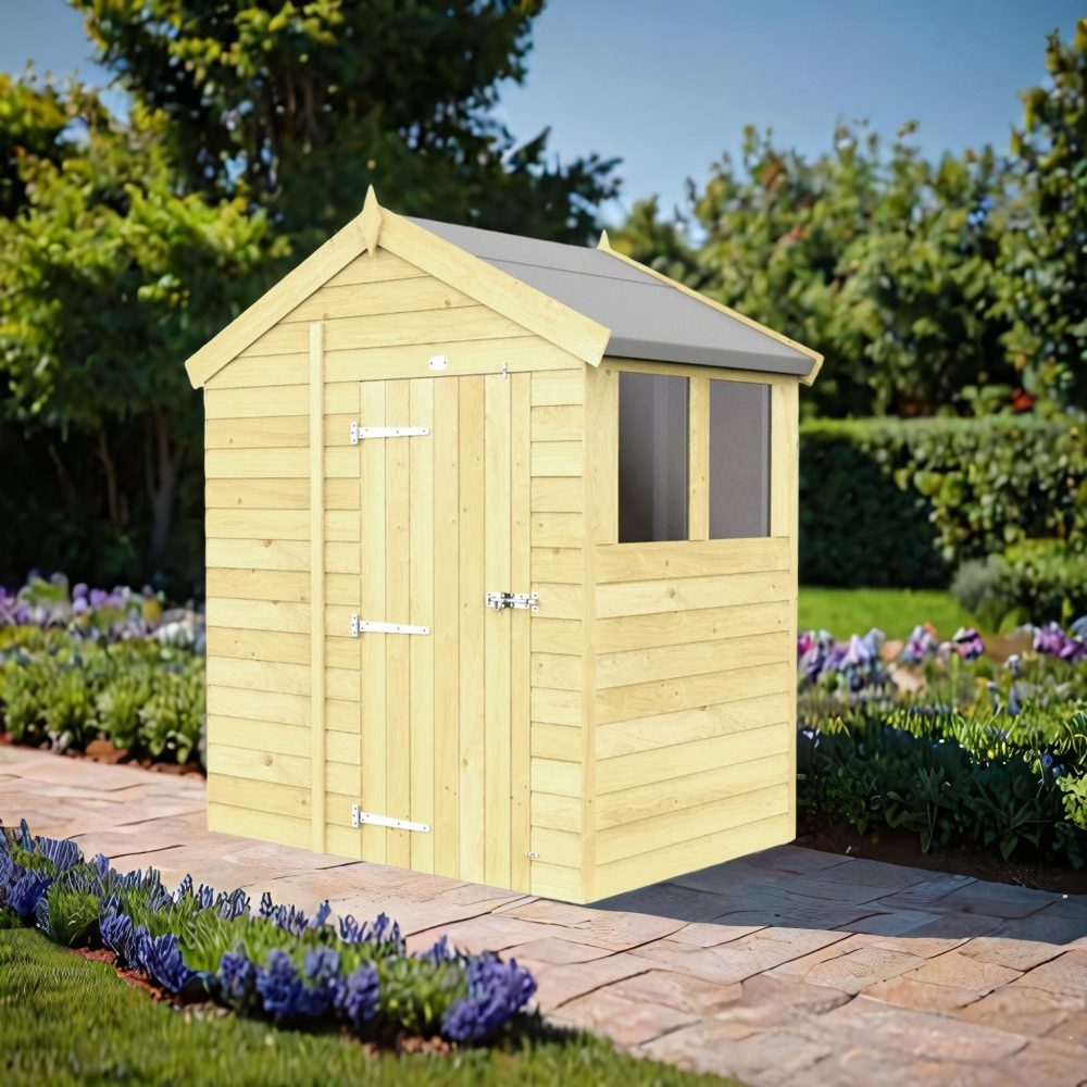 6ft x 4ft Apex Shed (multiple options available)