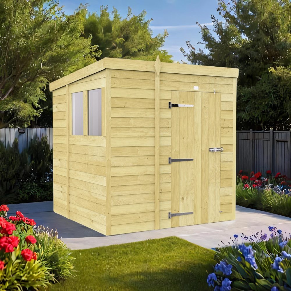 6ft x 6ft Pent Shed