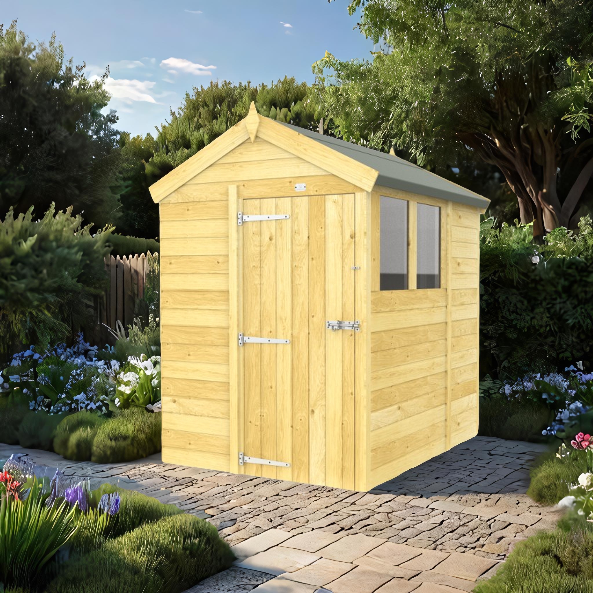5ft x 6ft Apex Shed