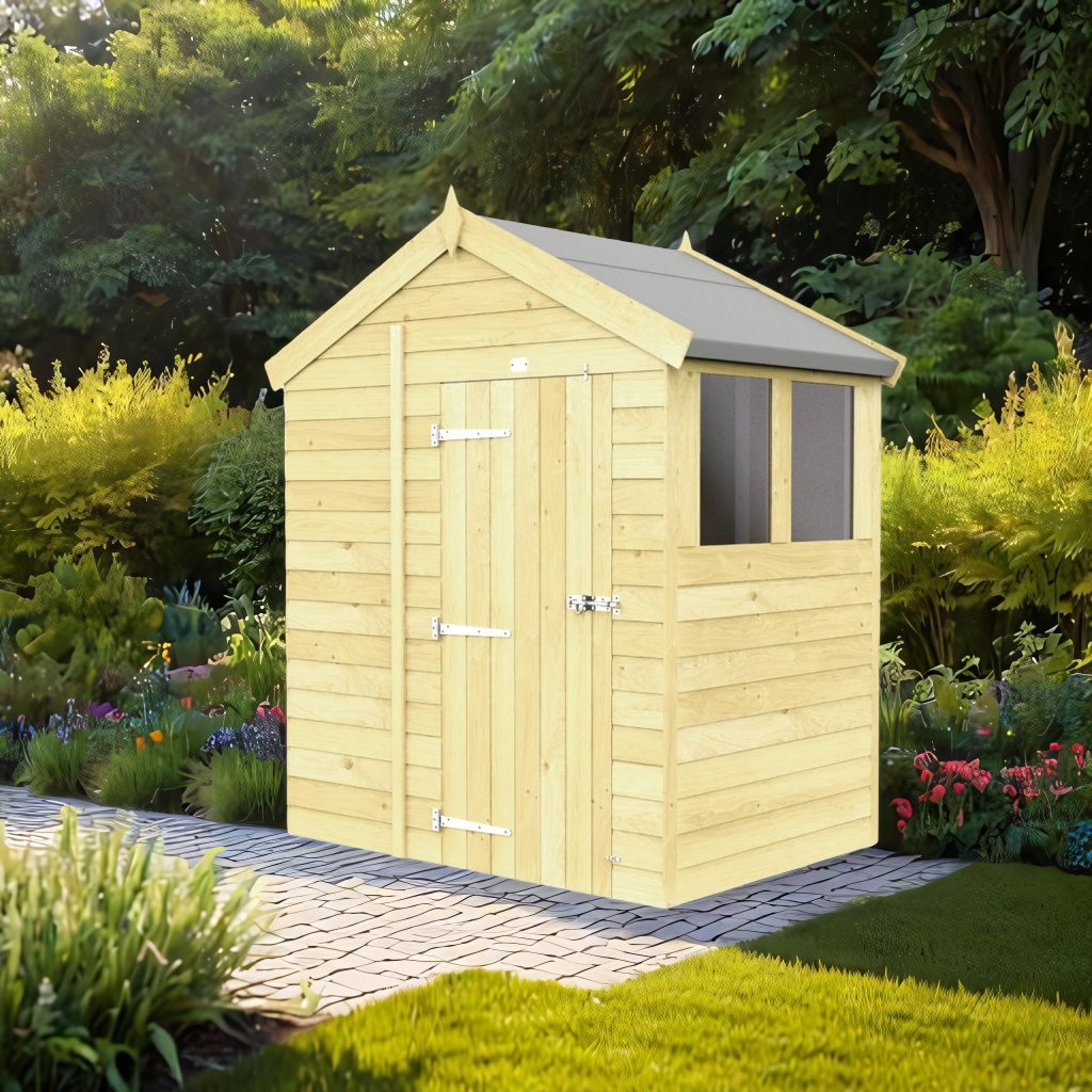 7ft x 4ft Apex Shed