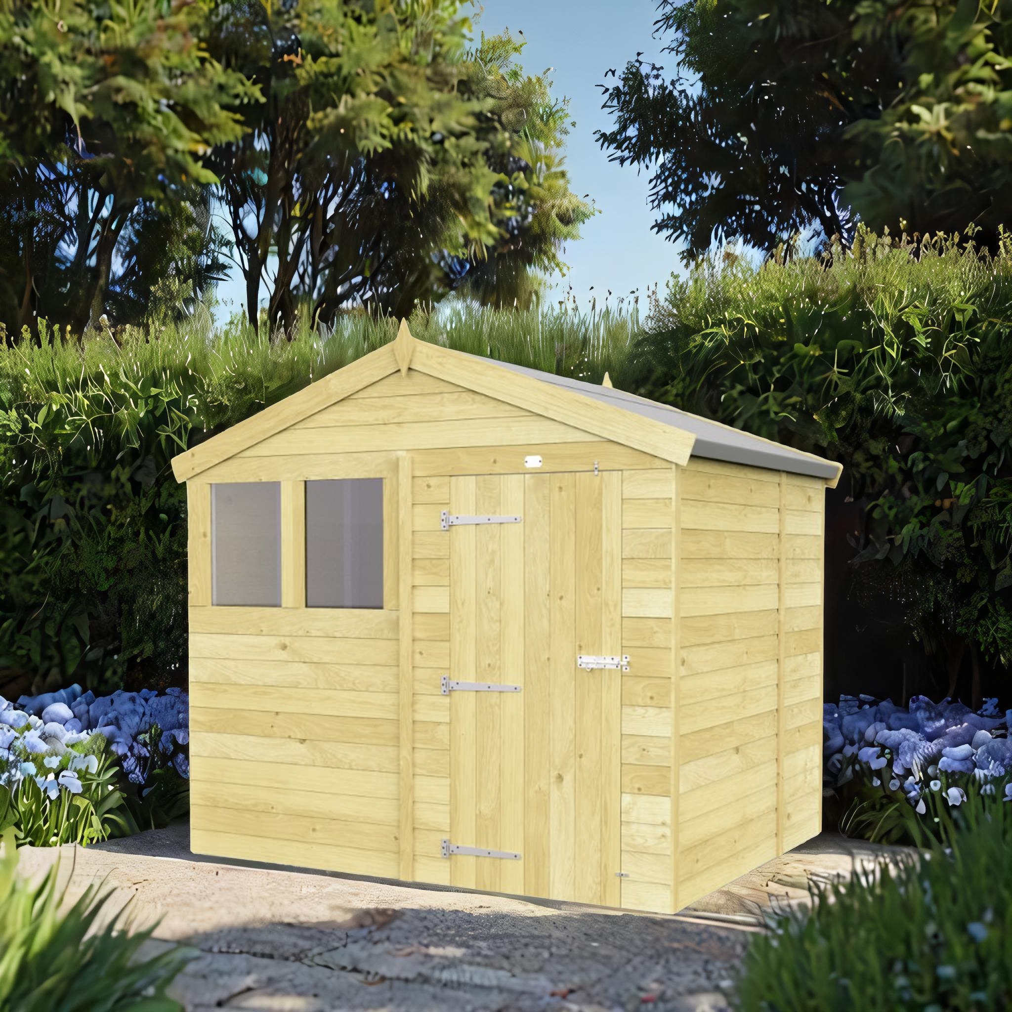 8ft x 5ft Apex Shed