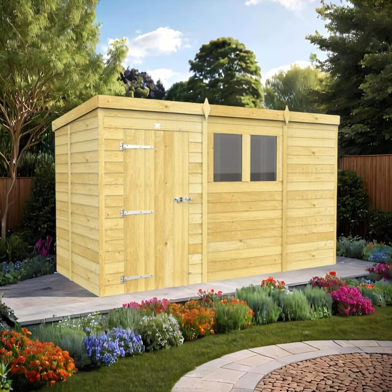 11ft x 5ft Pent Shed