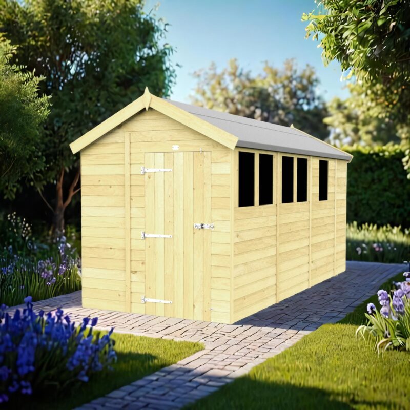 6ft x 13ft Apex Shed