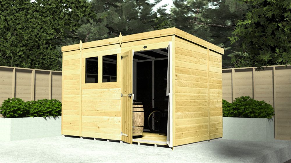 10ft x 4ft Pent Shed - Image 12