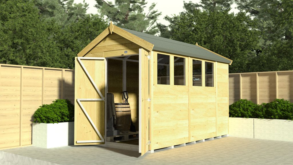 7ft x 4ft Apex Shed - Image 12