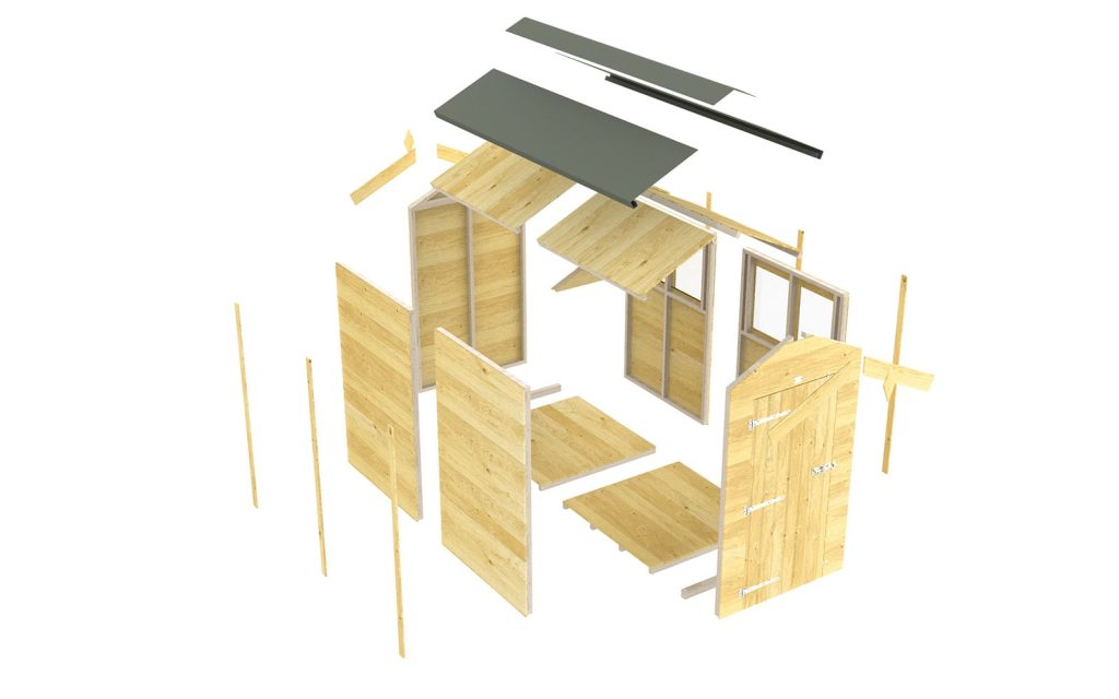 7ft x 4ft Apex Shed - Image 6