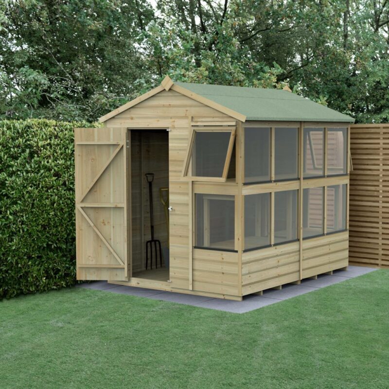 Forest Shiplap 8x6 Apex Potting Shed